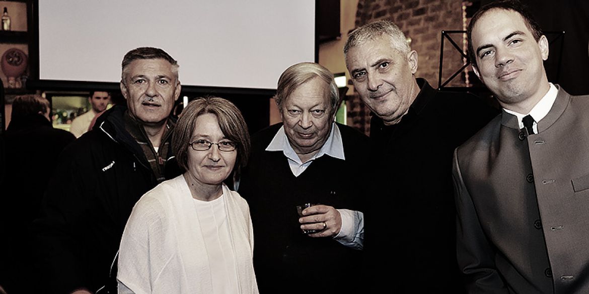 Josip Baričić sa kolegama