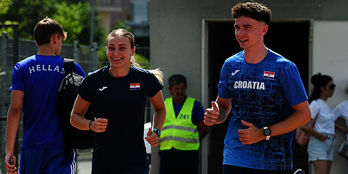 Lara Jurčić i Dominik Jezernik