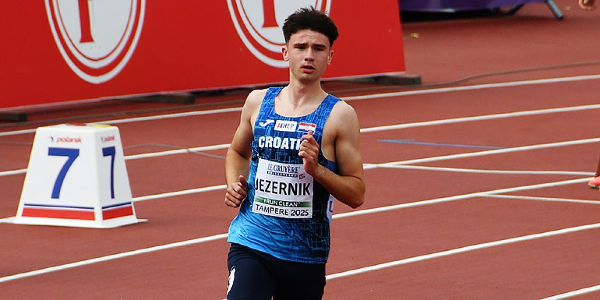 Dominik Jezernik u utrci