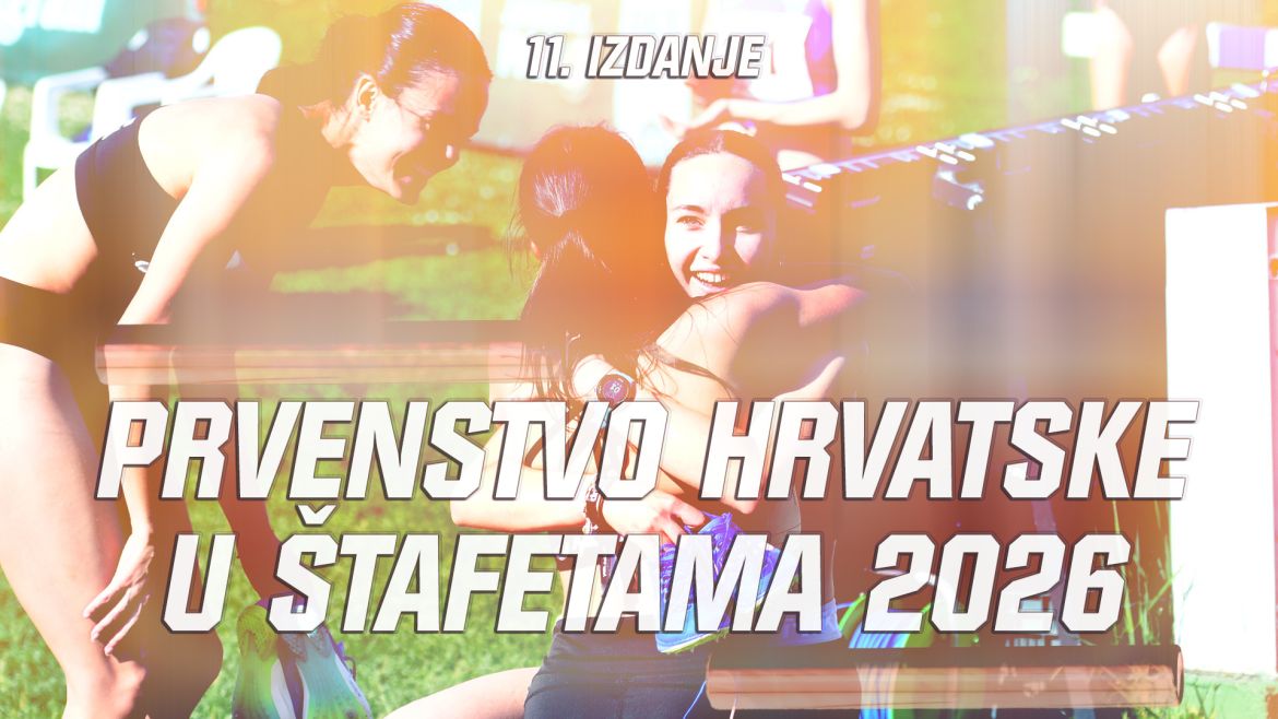 NOVO DESETLJEĆE, NOVI REKORD Prijavljeno preko 160 sastava (600+ natjecatelja) na 11. Prvenstvu Hrvatske u štafetama!