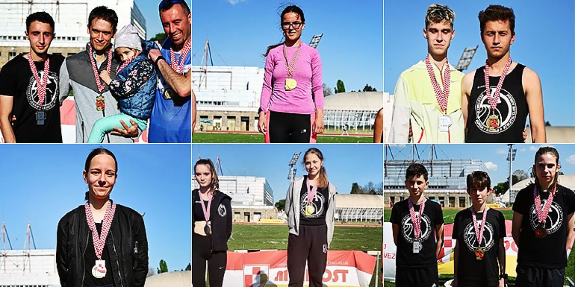Prvaci i medaljaši na mjestu