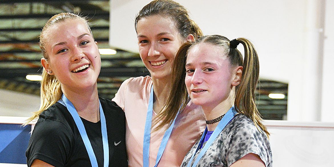 Leonarda Farkaš, Katarina Vukančić i Tina Šmid (s lijeva na desno)