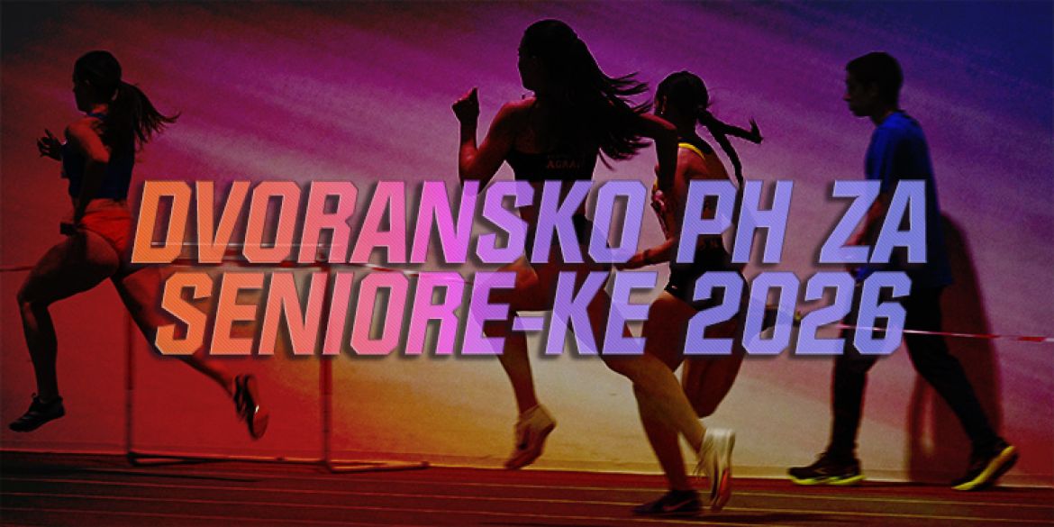 LIVE STREAM/STARTNE LISTE/REZULTATI Dvoransko prvenstvo Hrvatske za seniore i seniorke 2026