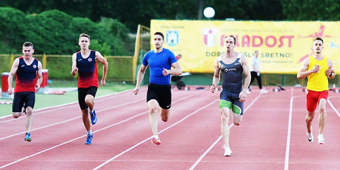 Jakov Raguž u finalu 100m