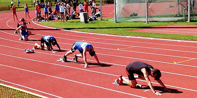 Start jedne od utrki na 300m