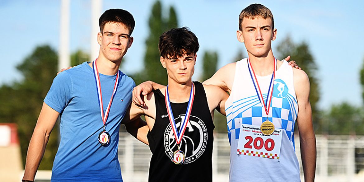 Naš pobjednik Roca kod kadeta 300m