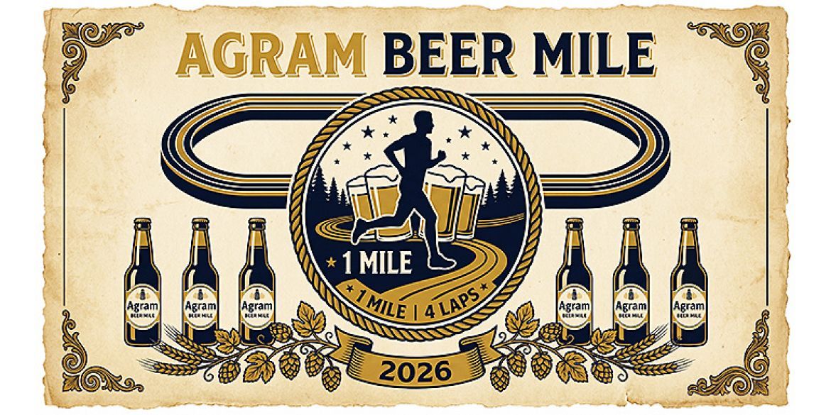 Otvorene PRIJAVE za AGRAM Beer Mile Run 2026