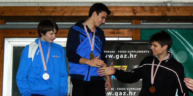 Zadovoljni medaljama - Jednačak i Kušina